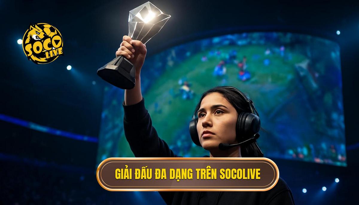 Hệ thống giải đấu đa dạng khi socolive xem highlight