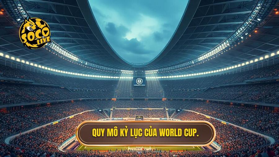 1. Quy mô kỷ lục của World Cup.