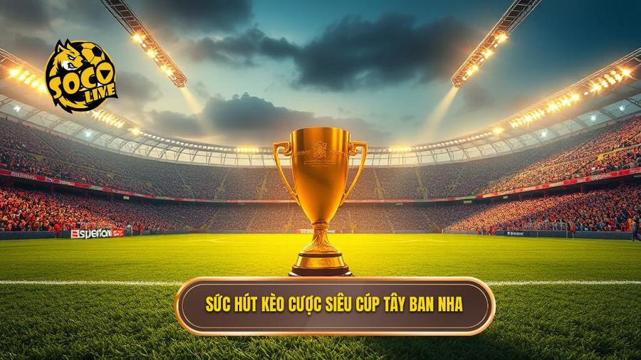 1. Sức hút kèo cược siêu cúp Tây Ban Nha