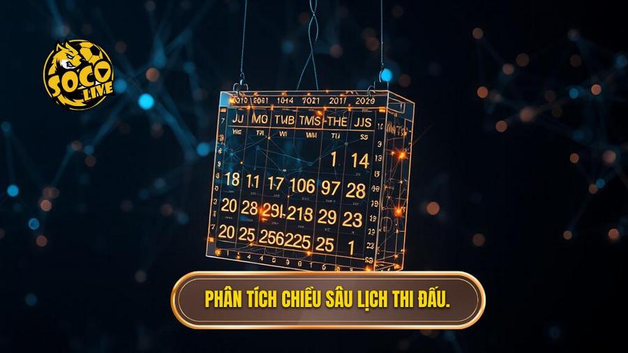 Phân tích chiều sâu lịch thi đấu.