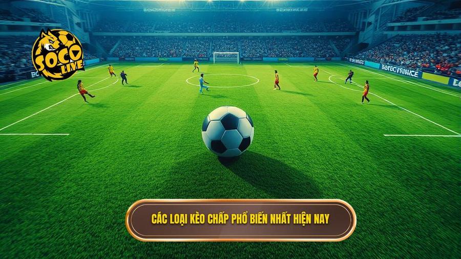 3. Các loại kèo chấp phổ biến nhất hiện nay