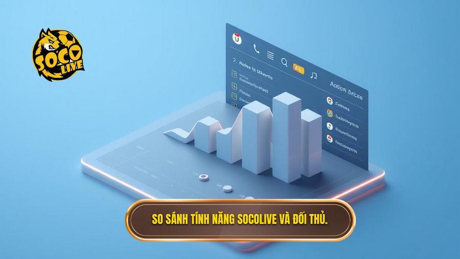 So sánh tính năng Socolive và đối thủ.