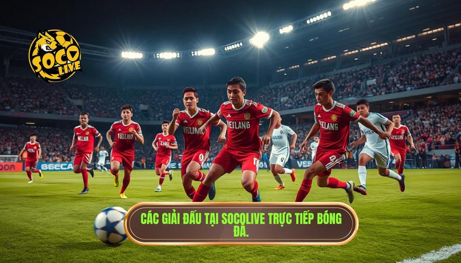 Các giải đấu phủ sóng trong chuyên mục socolive trực tiếp bóng đá Việt Nam